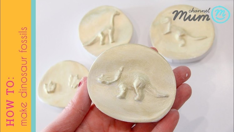 Kids Craft: How To Make Dinosaur Fossils