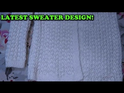 Latest & New, Very Beautiful Sweater Design.Pattern in Hindi | For Jackets, Kurta, Ladies, Kids |