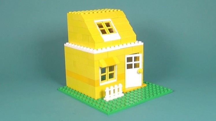 Lego House (024) Building Instructions - LEGO Classic How To Build - DIY