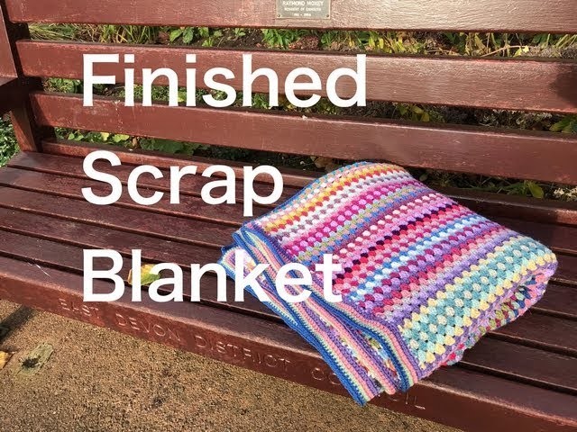 Ophelia Talks about Finished Scrap Blanket