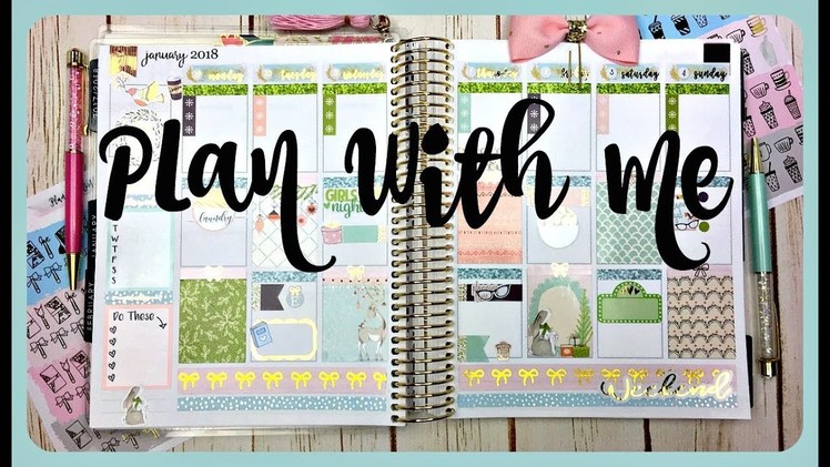 Plan With Me | ft. Clever Gal Crafts | Erin Condren Life Planner