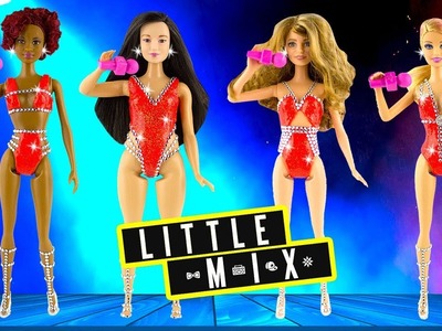 Play Doh Barbie Fashion Star Little Mix Costumes Play doh fashion craft dress up dolls