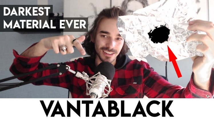 The World's Blackest Material -  Vantablack DIY paint