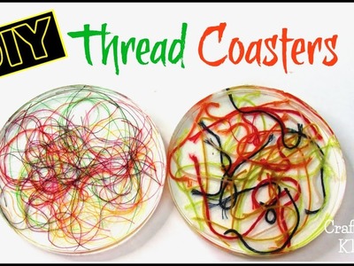 Thread Coaster DIY | Resin Crafts | Another Coaster Friday | Craft Klatch