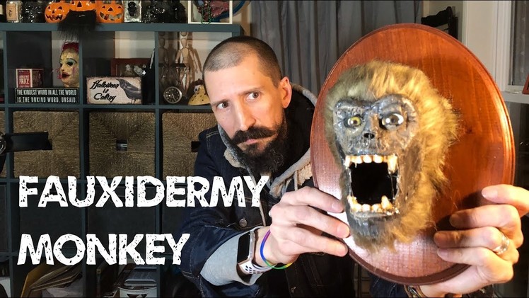 Zombie Monkey Taxidermy - Fauxidermy Tutorial DIY