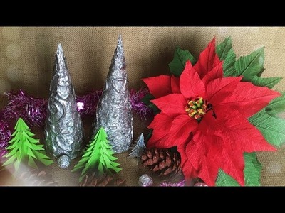 ABC TV | How To Make Christmas Tree Decoration From Aluminum Foil - Craft Tutorial