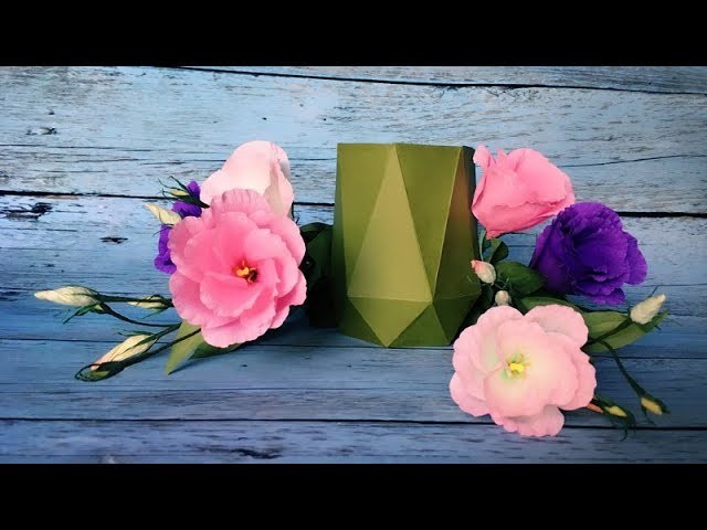 ABC TV | How To Make Vase From Paper - Origami Craft Tutorial #4