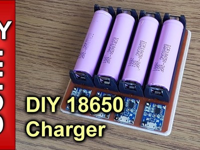BEST!! DIY 18650 Battery Charger - With TP4056 Modules (Everything Explained)