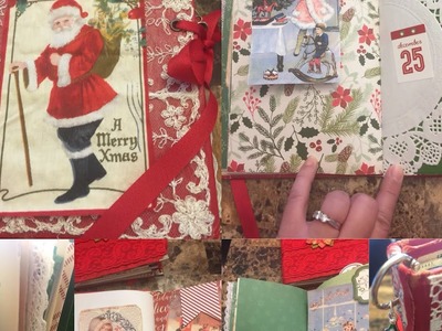 Craft Fair Christmas Junk Journal share