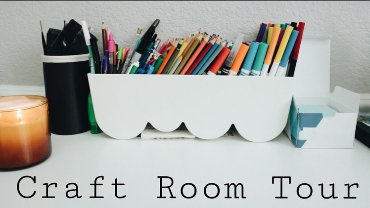 Craft Room Tour | My Art Supplies