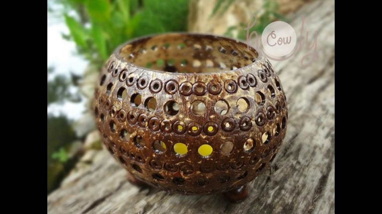 DIY BEAUTIFUL COCONUT SHELL CRAFT IDEAS