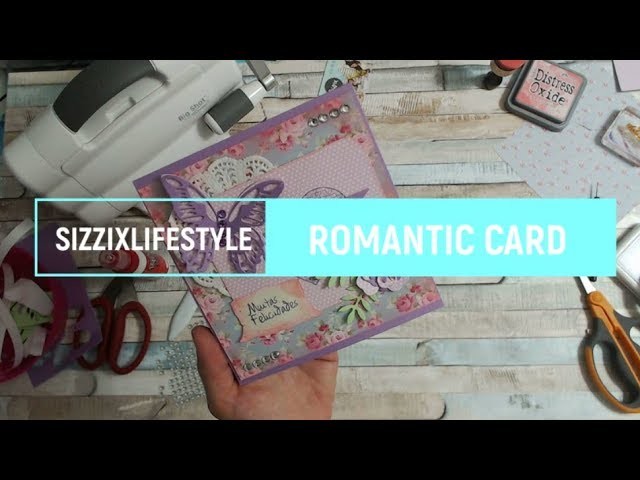 [DIY] Big Shot Foldaway Romantic Card Tutorial