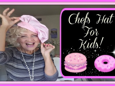 DIY - Chef's Hat for Kids! Tutorial