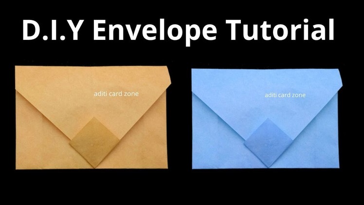 Diy envelope | Diwali envelope | How to make an envelope |