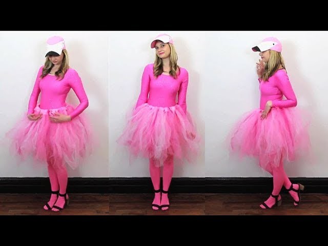 DIY Flamingo Costume for Halloween