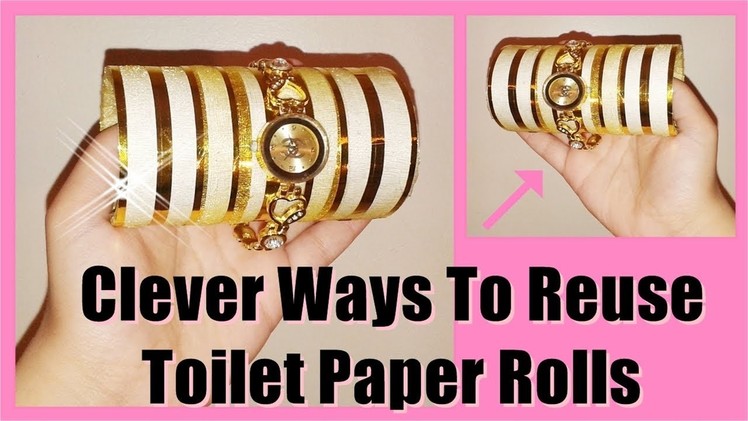 DIY Jewelry Organizers I Toilet Paper Roll Craft Ideas
