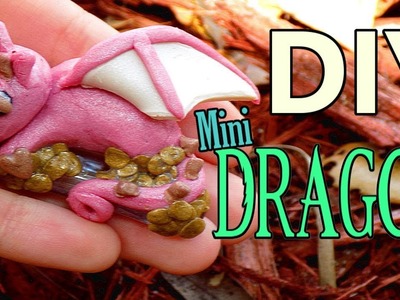 ???? DIY Mini Dragon | Polymer Clay tutorial ????