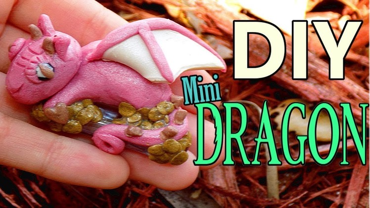 ???? DIY Mini Dragon | Polymer Clay tutorial ????