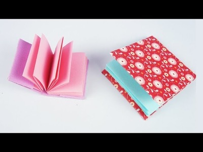 DIY Mini Pocket Diary For Christmas Gift - Easy Craft - Tcraft