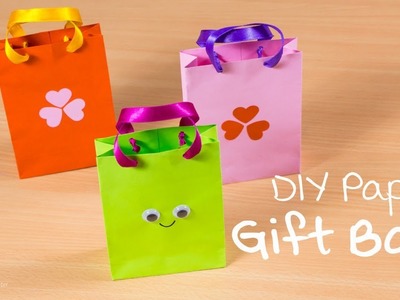 DIY Paper Gift Bag | Cute and easy | Paper craft