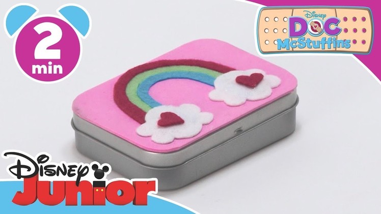 Doc McStuffins | Craft Tutorial: Doc's Booboo Tin | Disney Junior UK