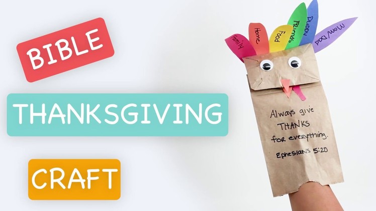 Easy Kids Thanksgiving Turkey Craft - Bible Time