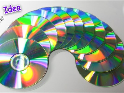Genius way to reuse old cd | old cd craft ideas | Best out of waste | Artkala 339