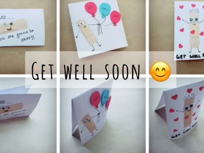 Get Well Soon Card - 1 | Craft for Kids | Easy DIY cards for Kids | DIY Greeting Card