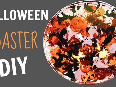Halloween Confetti Coaster DIY ~ Another Coaster Friday ~ Craft Klatch