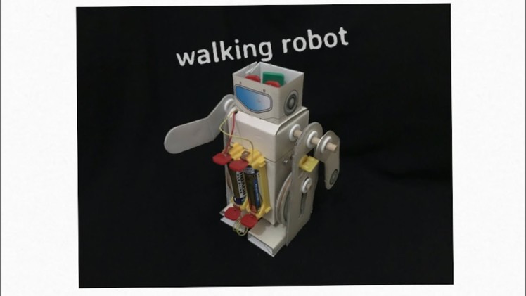 How to assemble-SCIENCE CRAFT WALKING ROBOT