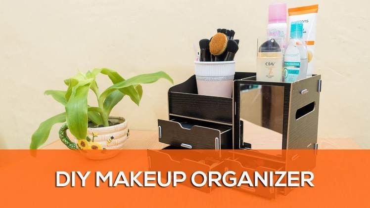 How to Assemble the DIY Wooden Makeup Organizer From Lazada