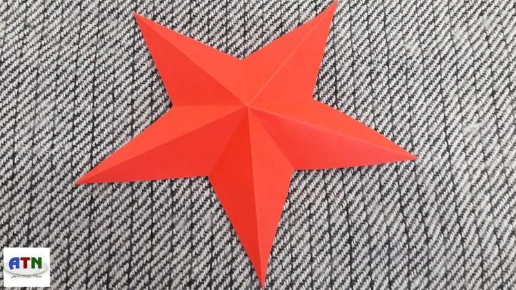 How To Bend Simple & Easy Lucky Paper Star | DIY Paper Craft Ideas Tutorials