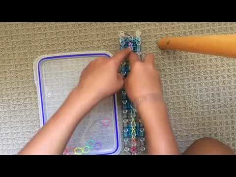 How to : DIY Rainbow Loom Ladder Bracelet Tutorial