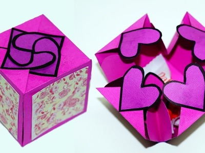 How to Make a craft ideas for gifts for Girlfriend | Gift box Sealed With Hearts