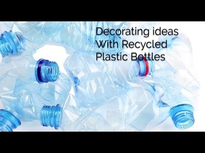 How To Make Candle Holder From Plastic Bottle || Plastic Bottle Craft