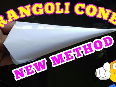 How To Make Rangoli Cone.pen #Diwali special art #craft project cool craft idea #diy arts and crafts
