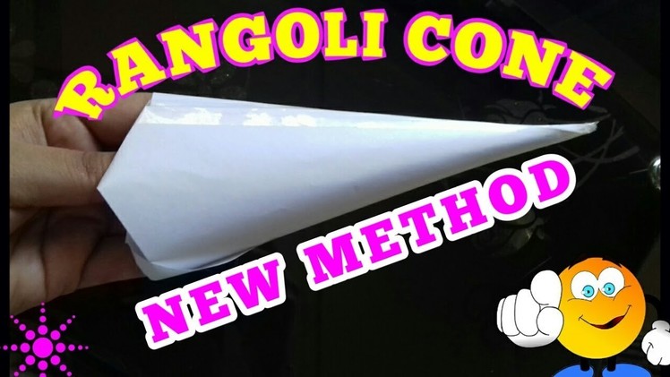 How To Make Rangoli Cone.pen #Diwali special art #craft project cool craft idea #diy arts and crafts