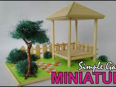 How to: Simple Miniature Garden ll DIY Simple Tutorial
