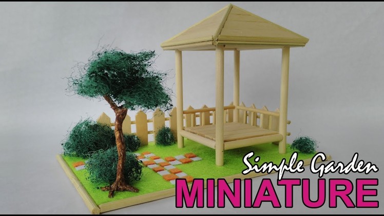How to: Simple Miniature Garden ll DIY Simple Tutorial