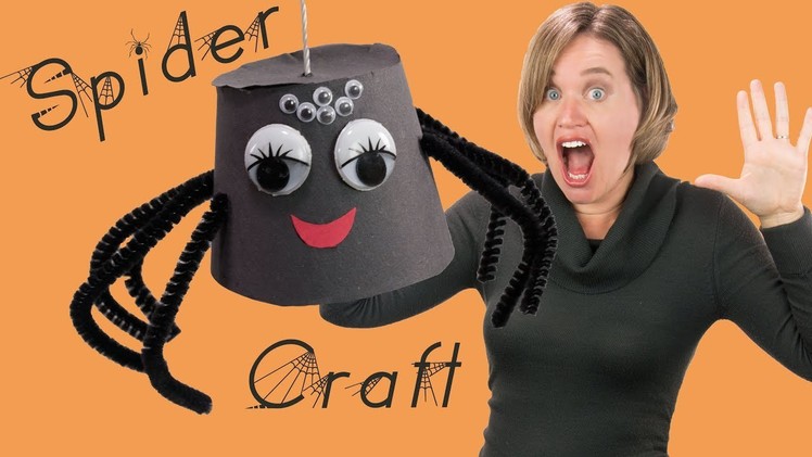 Make a Creepy Spider | DIY Craft for Kids
