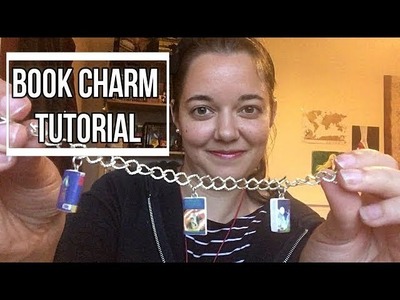 MINI BOOK CHARMS (How To - DIY Tutorial)