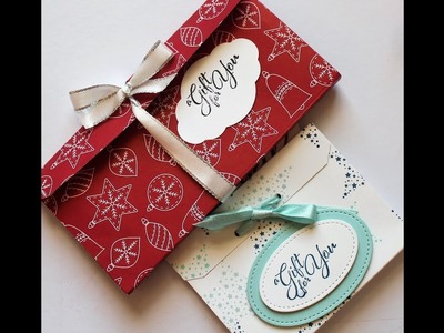 Money, Voucher or Gift Card Wallet - #3 in Easy Craft Fayre Ideas