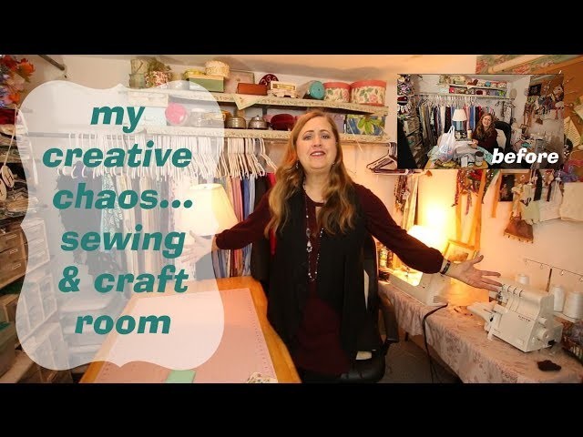My Sewing & Craft Room Declutter and Tour