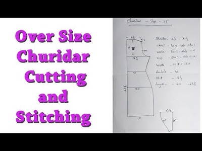 Over Size Churidar stitching Tip easy method DIY Tutorial malayalam