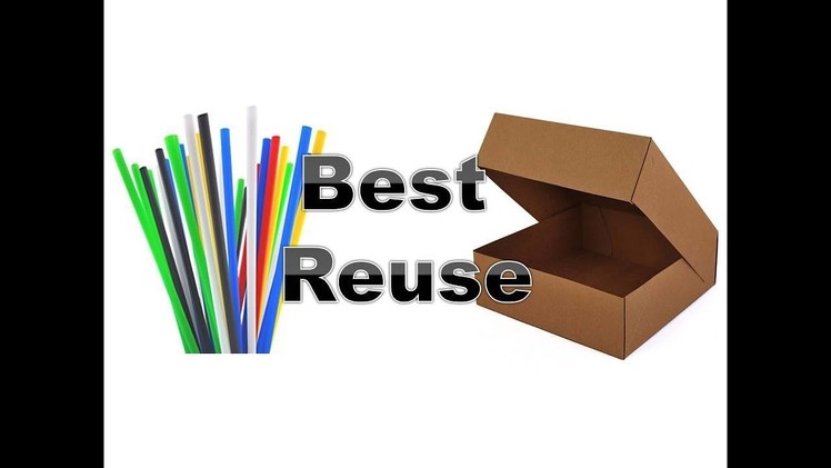 Reuse old box | DIY Photo frame | Easy Craft work for Children | DIY Home Decorating Idea