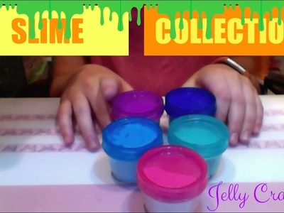 SLIME COLLECTION!! | Jelly Craft
