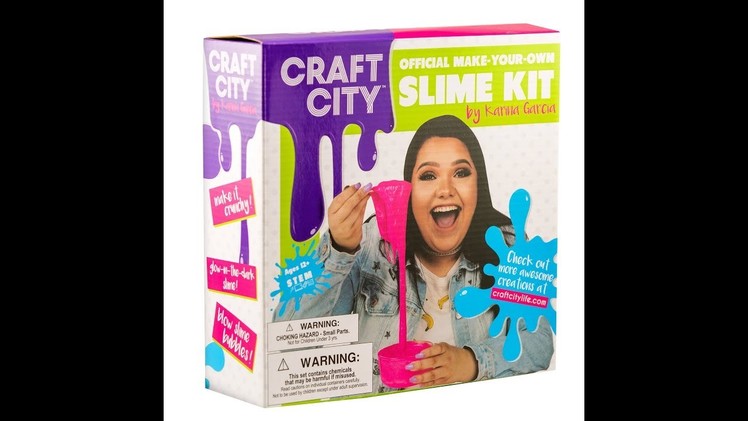 Testing Out Karina Garcia's Craft City Slime Kit