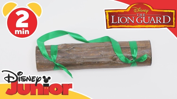The Lion Guard | Craft Tutorial: Log Shaker | Disney Junior UK