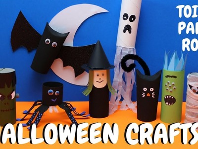 Toilet Paper Roll Halloween Crafts | Paper Roll Craft