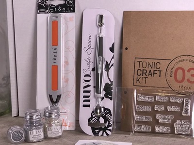 Tonic Introduces - November's Tonic Craft Kit